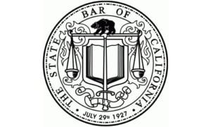 Bar of the State of California Badge